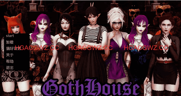【欧美SLG/汉化/动态】哥特之家Ch.1 AI版【PC+安卓/801M/更新】GothHouse [Ch.1]